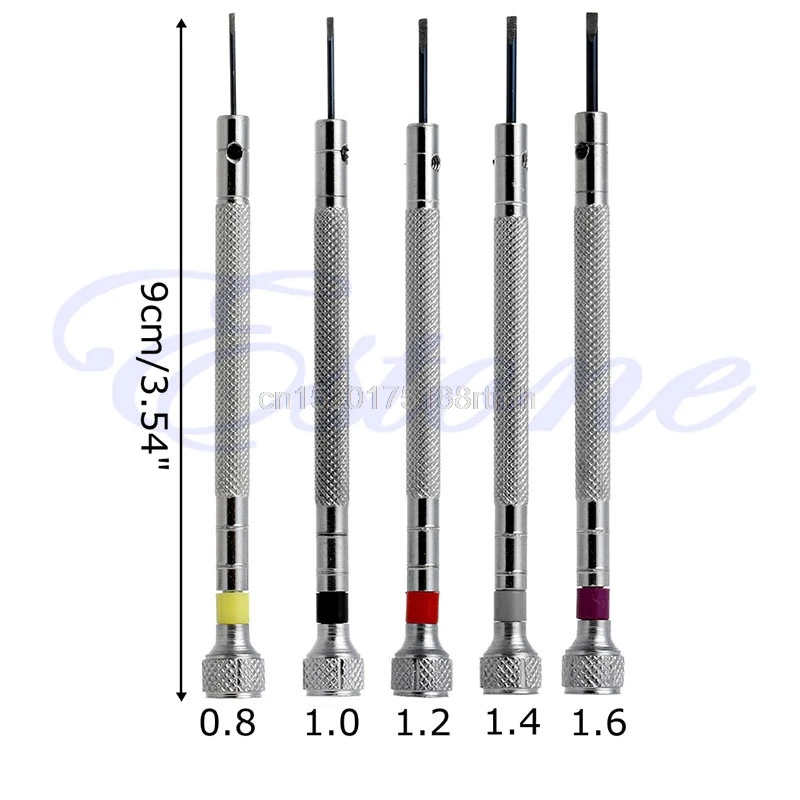 

5Pcs Precision Screwdriver Eyeglasses Watch Jewelry Watchmaker Repair Tool