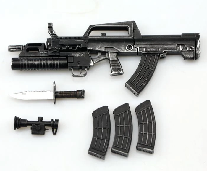 

1/6 scale 95 assault rifle QBZ-95 gun weapon model toy DIY gun toy accessory for 12' action figure accessory