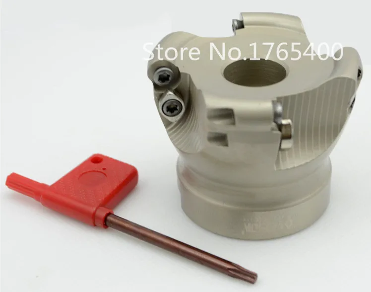NT40 M16 FMB22 45L+ 50 мм 4 флейты торцевая фреза EMR 5R 50-22-4T+ 10 шт. RPMT1003 вставка cnc Мельница