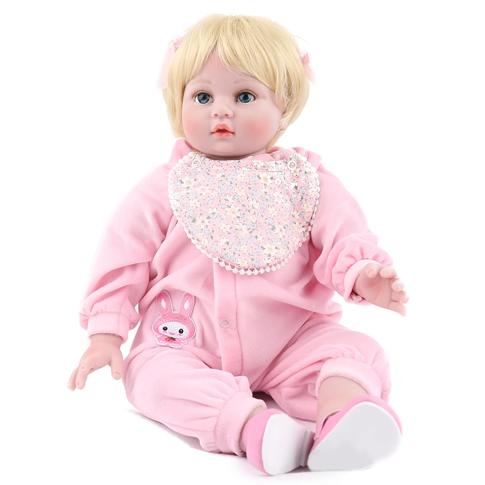 NPKDOLL Кукла Reborn Baby 22 дюйма 55 см Виниловая кукла-боди Игрушки для девочек и