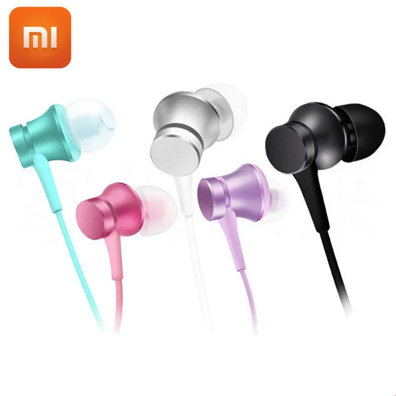 Новинка оригинальные цветные наушники Xiaomi Piston свежей версии 3 5 мм с микрофоном