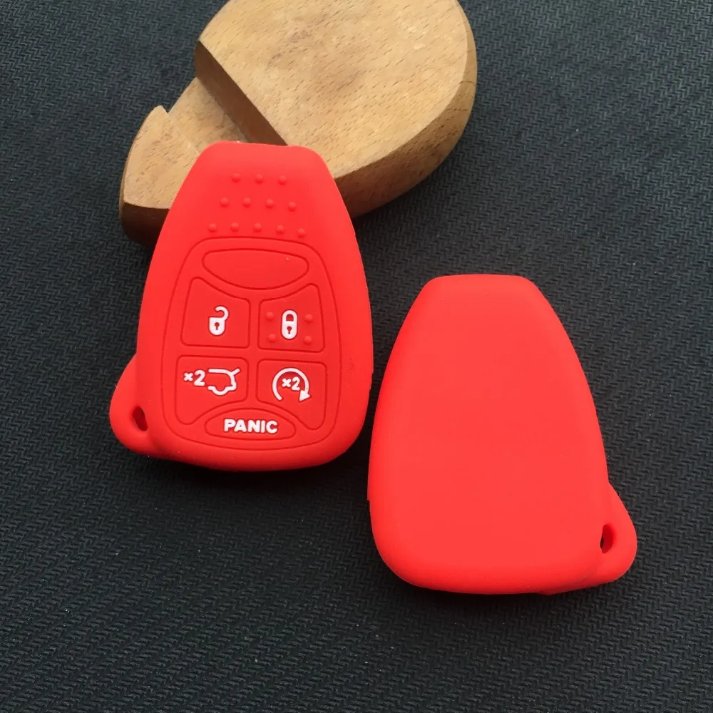 ZAD silicon key cover case cap protect skin set hood for jeep wrangler cherokee Chrysler Liberty Pacifica Sebring Aspen Magn | Автомобили