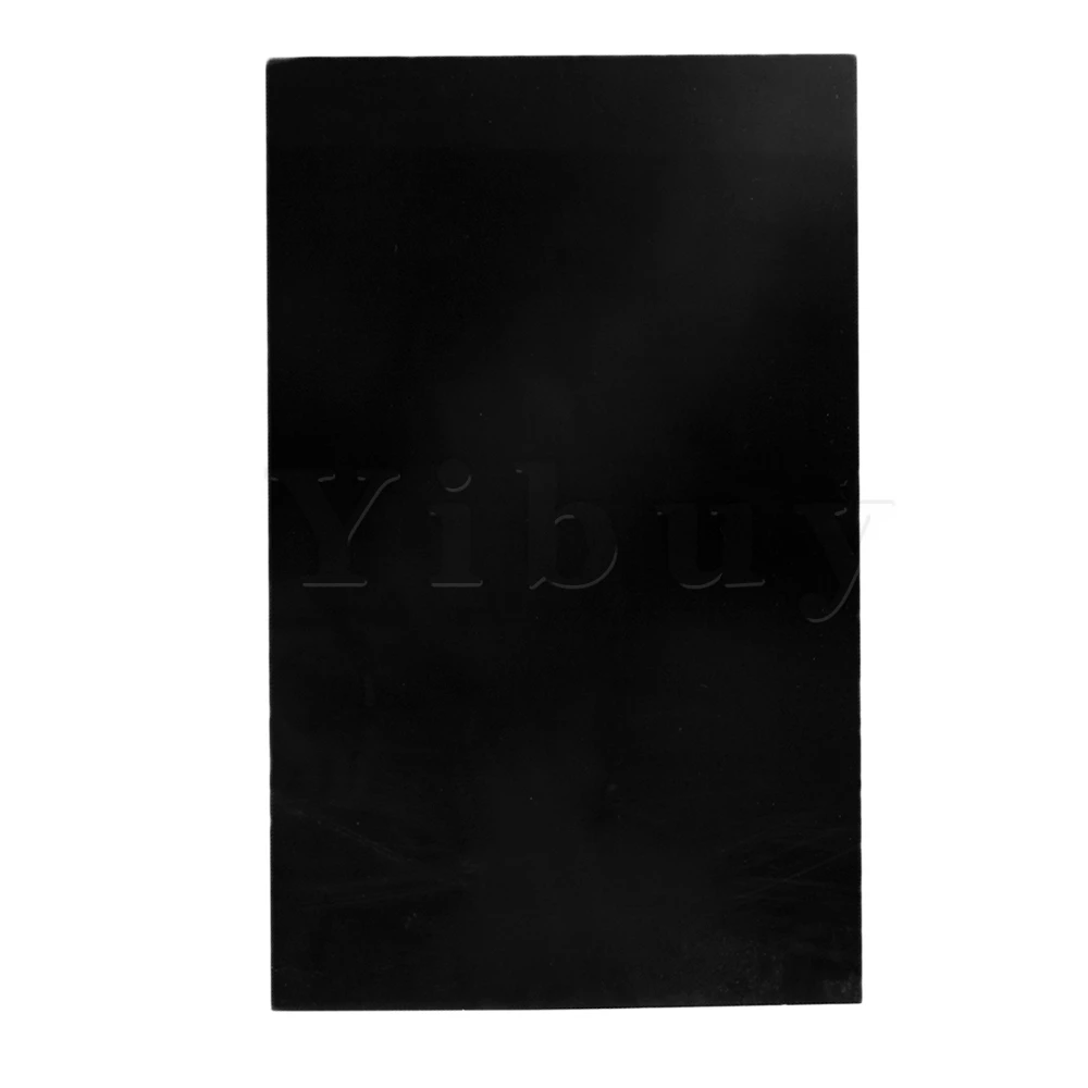 Yibuy толщина 2 3 мм 3Ply DIY Гитара Бас маркер пустой черный лист пикапа BQLZR | Спорт и