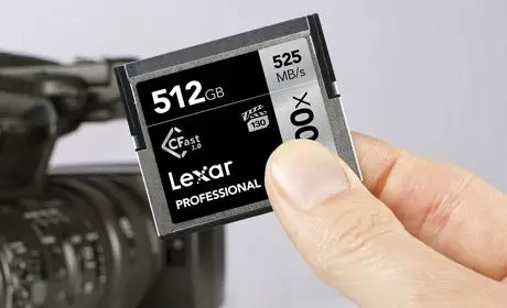 Оригинальные оригинальные 3500X карты памяти Lexar, sd-карта, 64 ГБ, Cfast 2,0, карта 128 ГБ, cf-карта, высокая скорость до 525 м/с, профессиональная камера