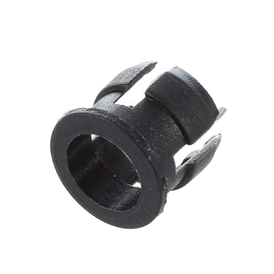 50 5 мм черный пластиковый держатель светодиода Чехол Зажим Дисплей Панель | Лампы