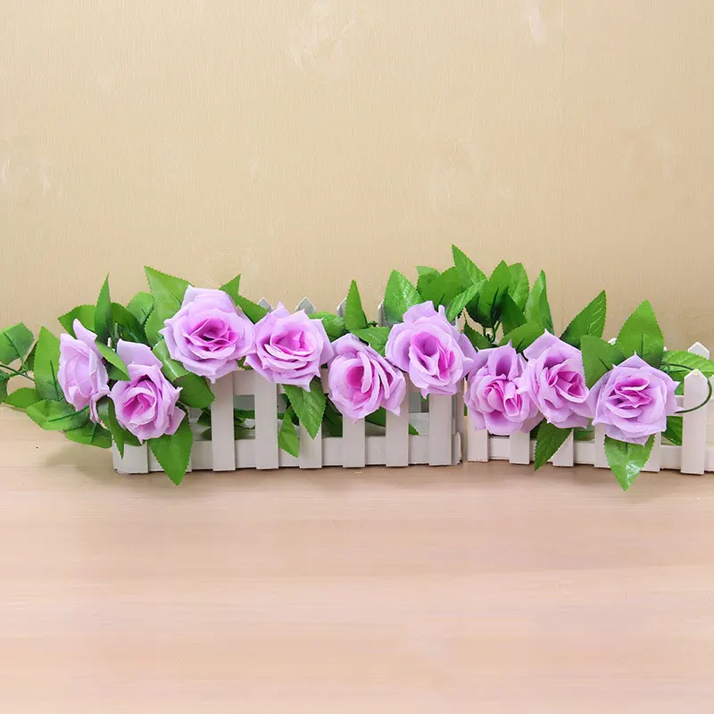 2 5 м гирлянды в виде искусственных цветов Шелковый Плющ искусственная