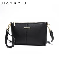 jianxiu female shoulder crossbody litchi texture genuine leather handbag 2020 newest purse women messenger bags clutch tote bag