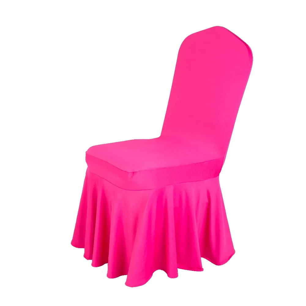 Универсальные оборки из лайкры и спандекса для стульев 50 шт.|spandex chair covers|spandex covers