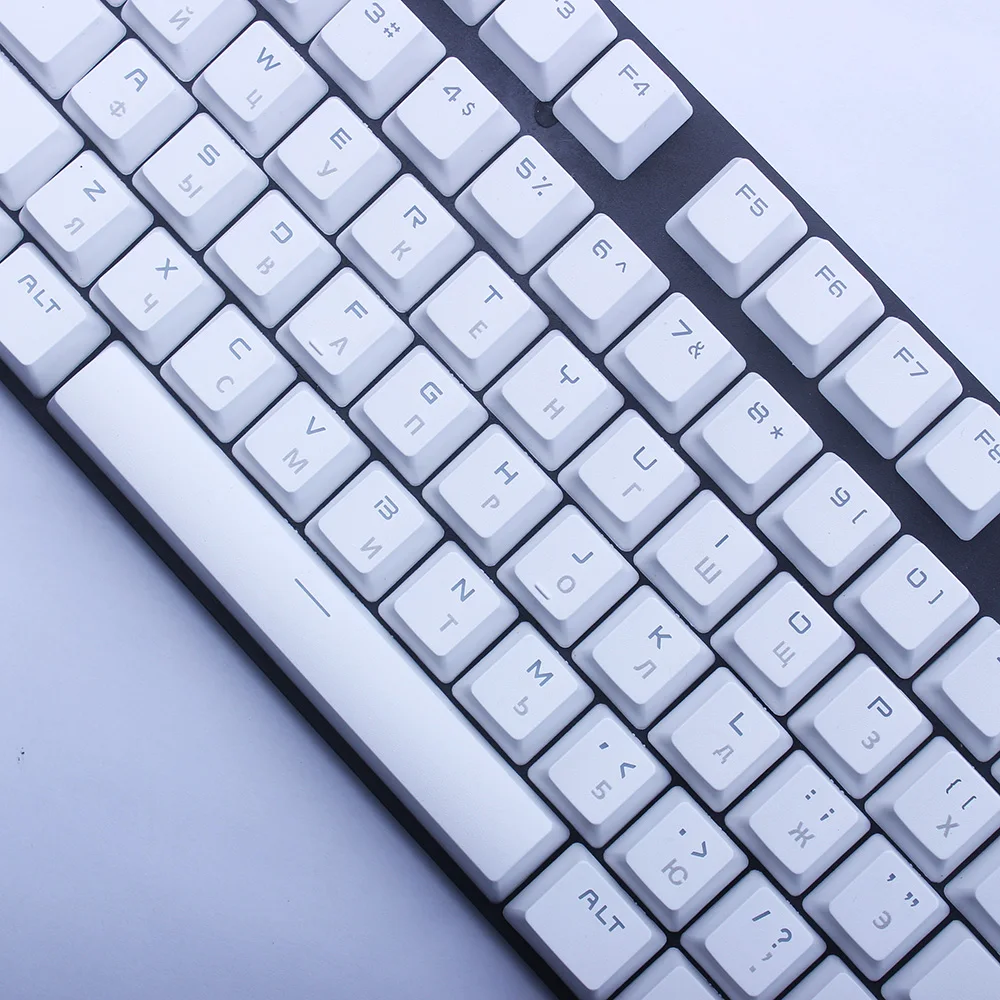 PBT русская испанская французская клавиша для механической клавиатуры MX