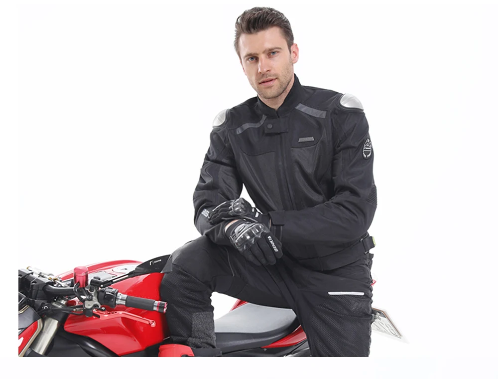 BENKIA Лето Chaqueta Cuero Moto rcycle Jcaket дышащая куртка гоночная одежда весна и осень костюм для мотокросса