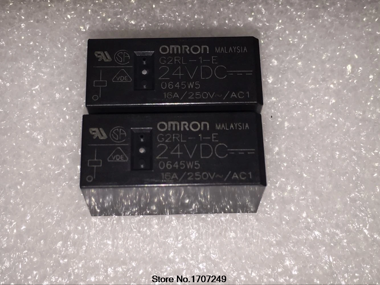 

Free Shipping new original Omron relay 10pcs/lot G2RL-1-E-24VDC G2RL-1-E-DC24V G2RL-1-E-24V G2RL-1-E 24VDC 16A 8Pin