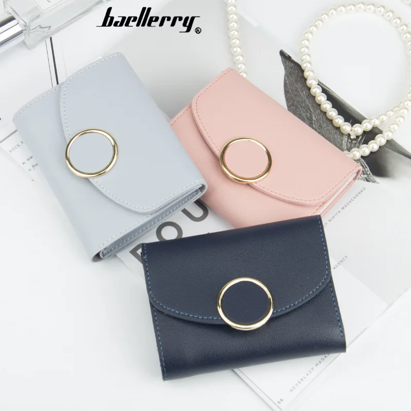 Женский кошелек новинка простые женские короткие кошельки Мини для денег