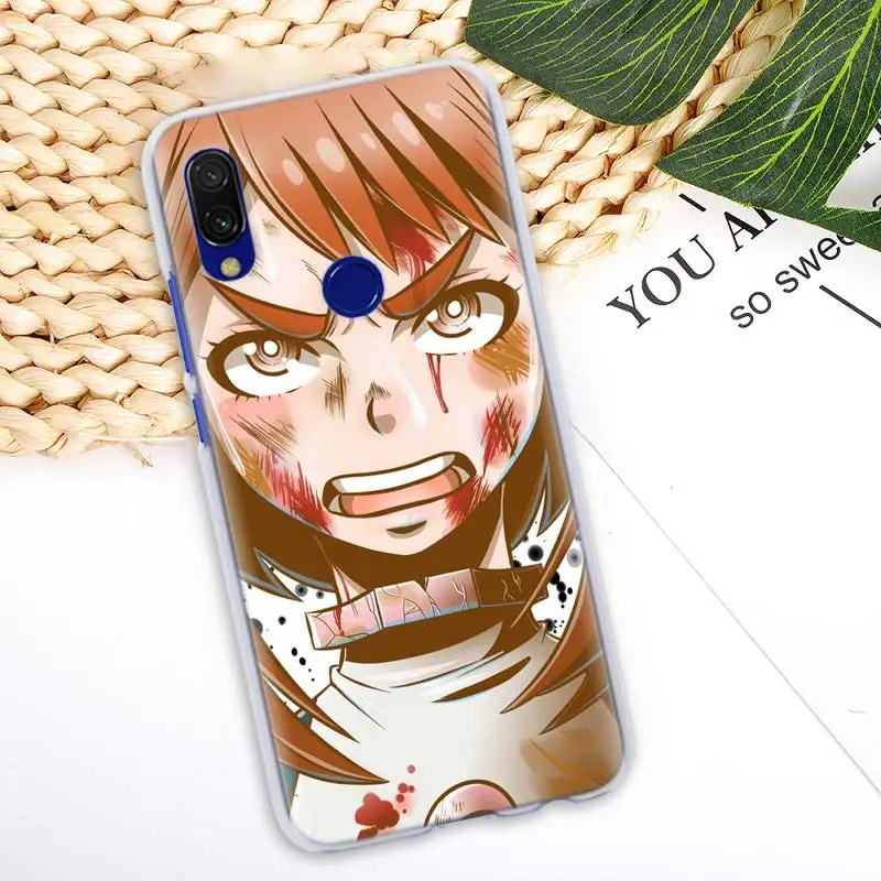 Чехол-накладка Boku no My Hero Academy для Xiaomi Redmi Note 7 Pro 7 6 5 Plus 5A 6A 4X S2 GO Pocophone F1 чехол для телефона Coque