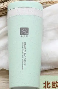 Green 300 мл Термос, Вакуумная чашка, для путешествий, для улицы, для школы, кофейная колба, бутылка для воды, кружка, портативная, термальная, для переноски Eay - Цвет: Green