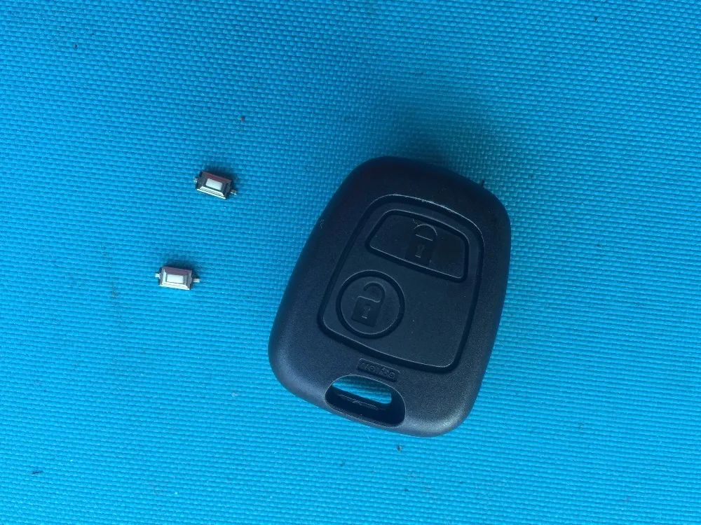 1 шт. новая сменная крышка заготовка для Citroen C1 C2 C3 2 кнопки FOB чехол без лезвия