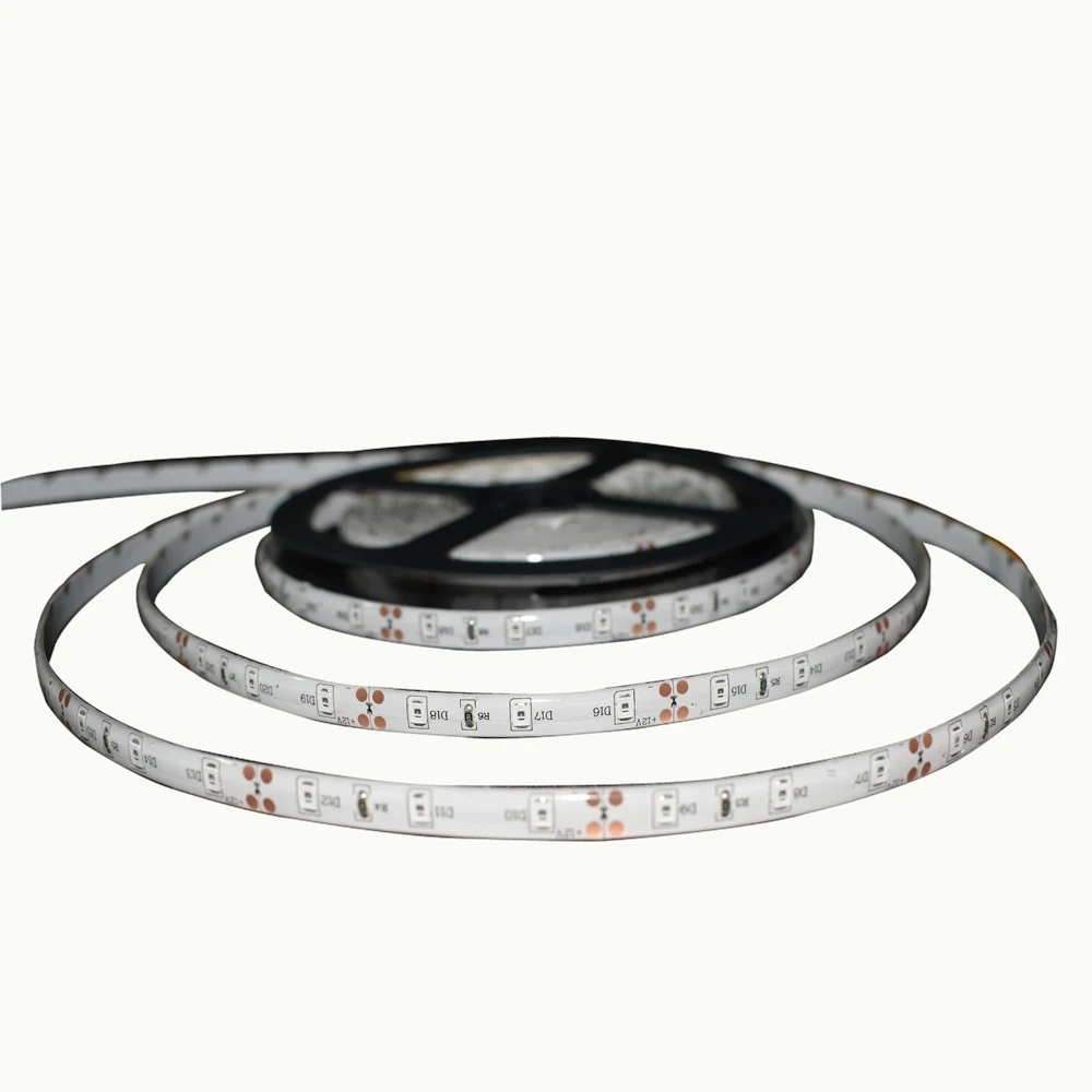 5 м Светодиодная лента 3528 DC 12V 300Led 60Led/M IP65 Водонепроницаемый RGB Гибкие светодиодные