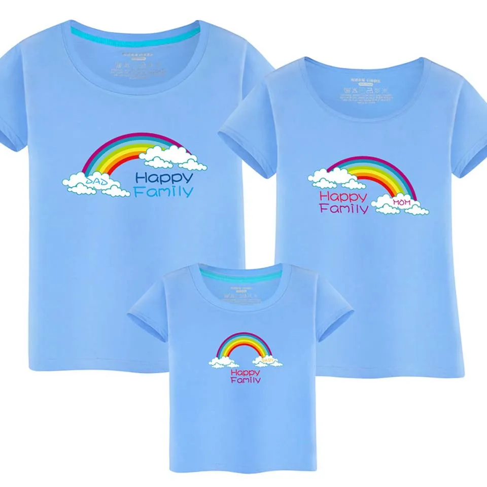 

Dad and Me Clothes Mother Kids Summer T-Shirt Daughter Father Son Top Family Matching Outfits Family Clothing Matching Mother