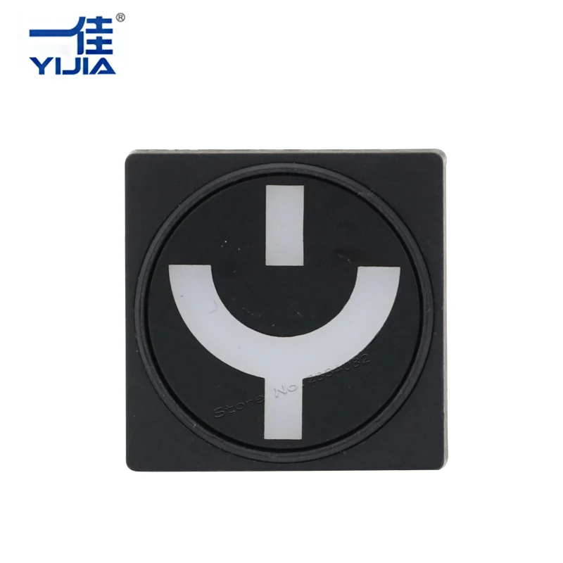 Выключатель с крепежным отверстием 22 мм круглый индикатор положения световой