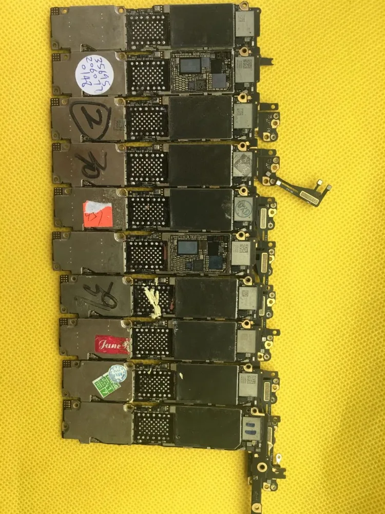 Dead board для iPhone 6 материнская плата 4 7 дюйма с сенсорным ID и cpu no NAND | Обустройство