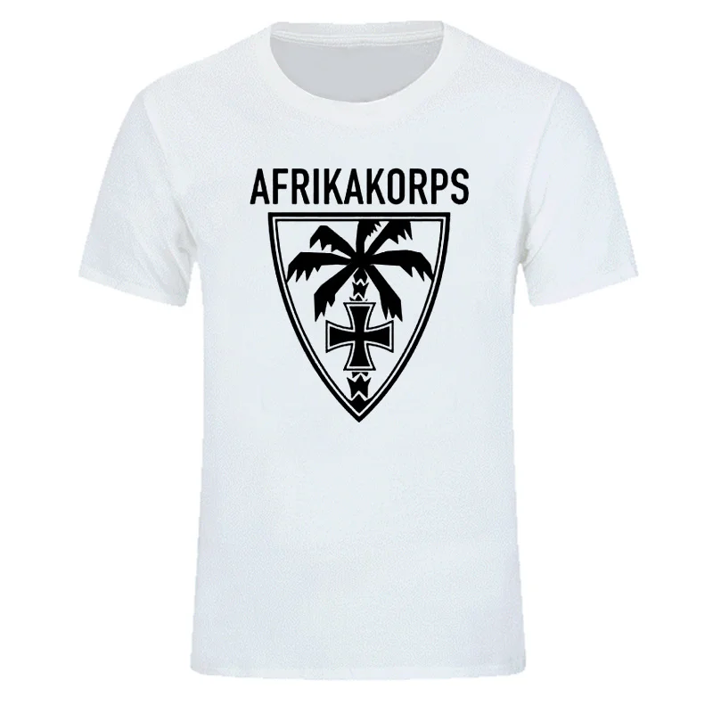 Новая женская футболка с надписью Maglietta Afrika Korps