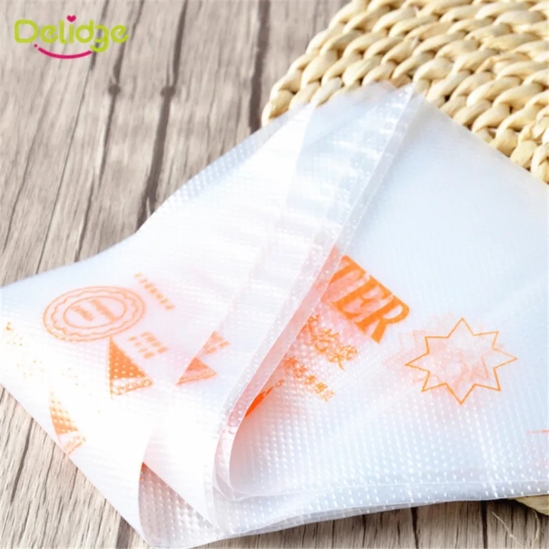 Одноразовый мешок для украшения торта Delidge 100 шт./компл. маленький размер насадка