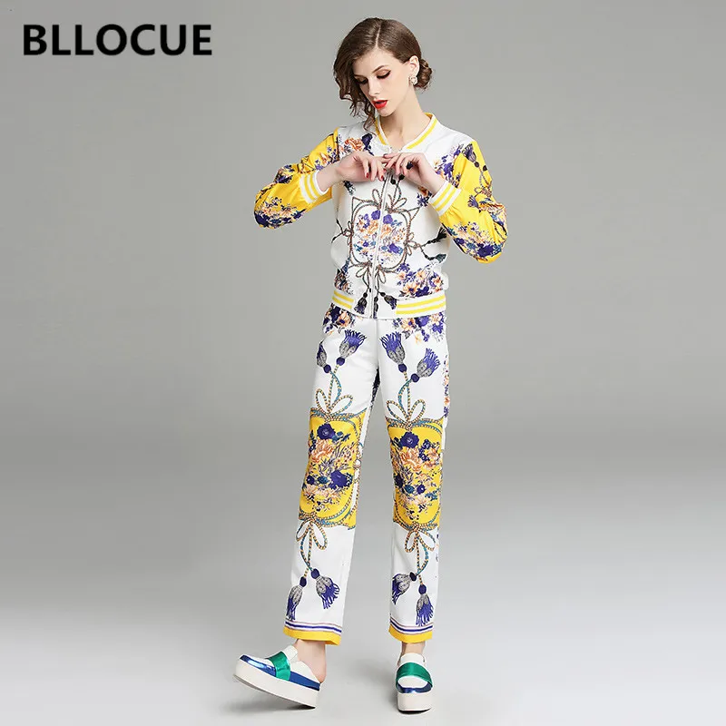 Женский дизайнерский комплект из двух предметов BLLOCUE куртка с длинными рукавами