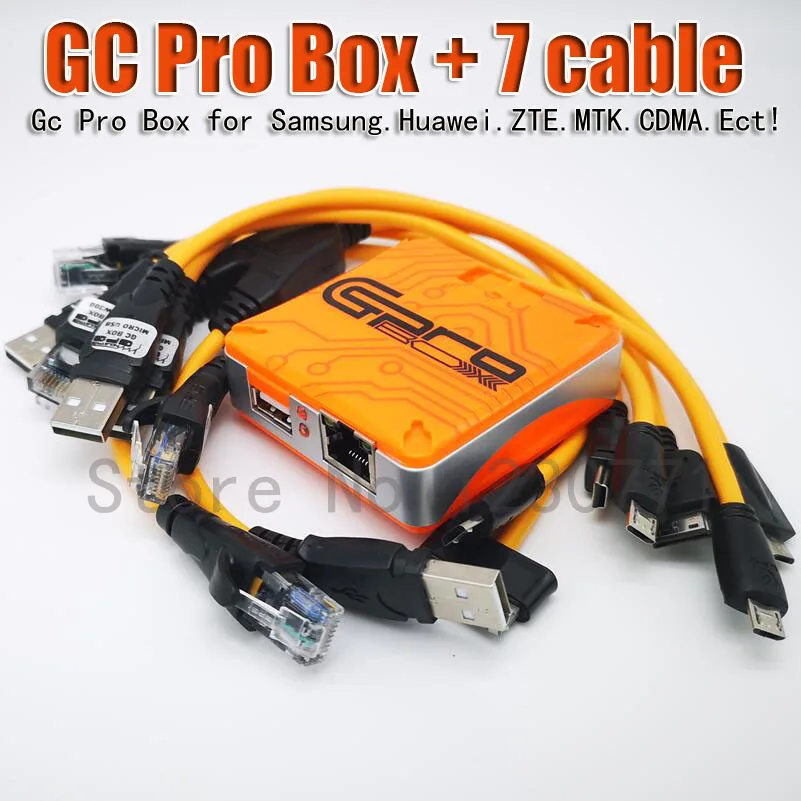 Новейший Verison GC Pro Box GC PRO BOX GcPro Box с 7 кабелями для samsung zte huawei MTK CDMA и т. Д