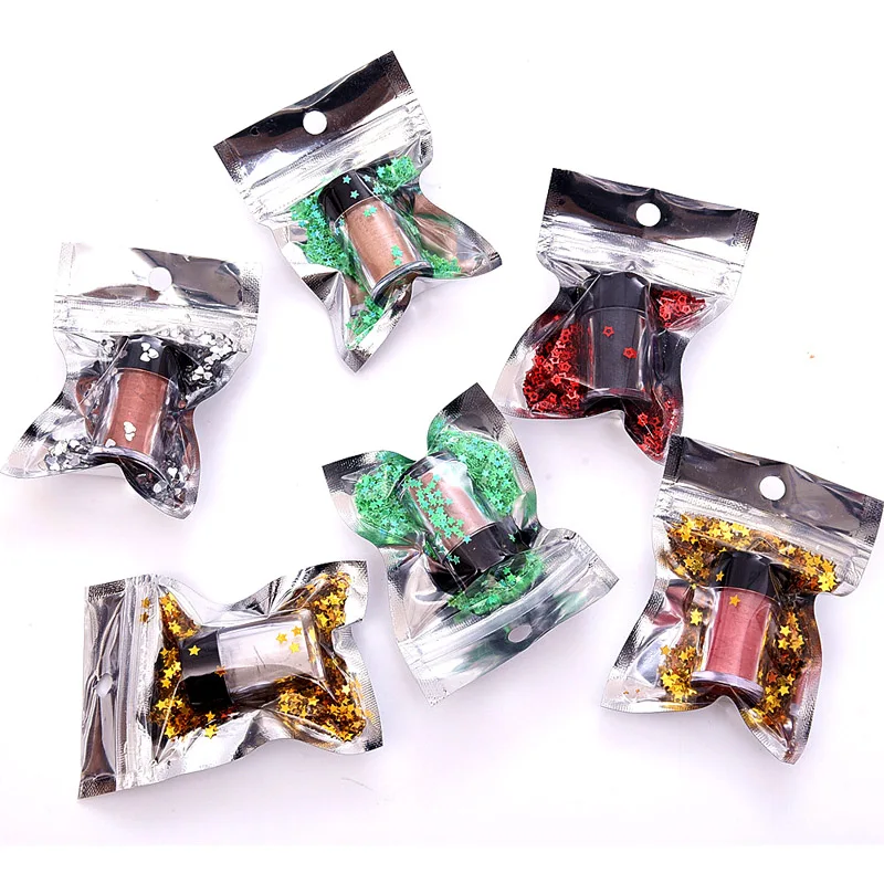 Новый макияж мерцающие пигменты порошок тени для век водонепроницаемый легко