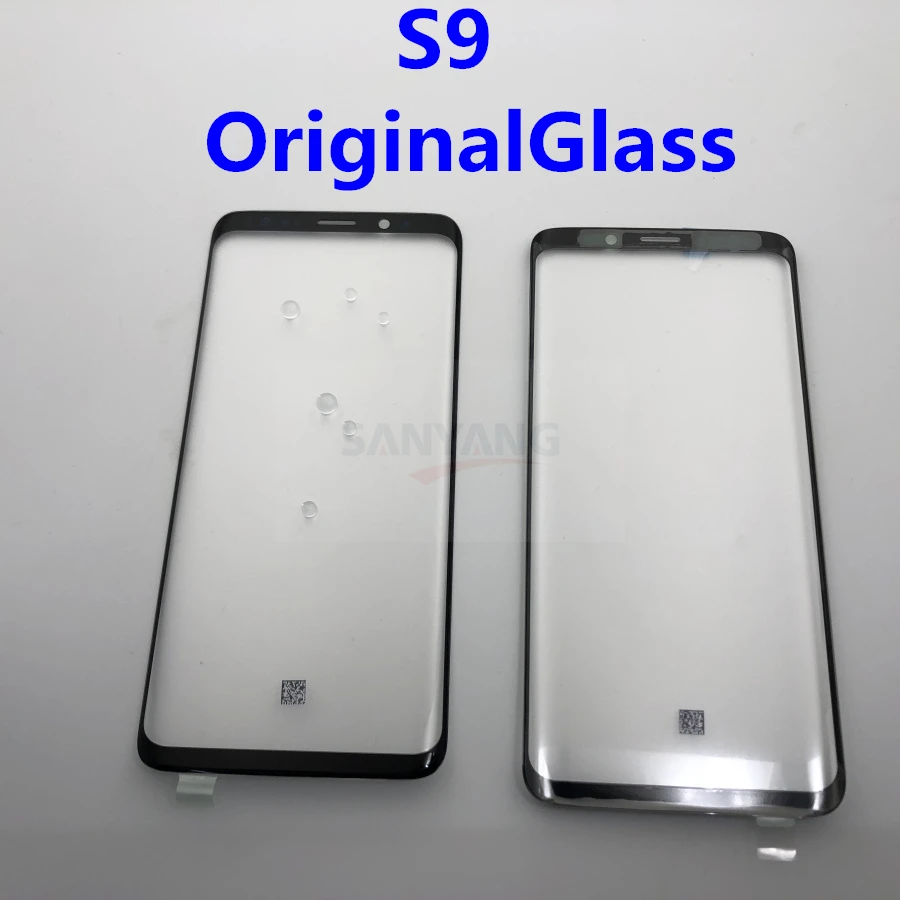 Оригинальный сменный сенсорный ЖК-экран внешнее стекло для Samsung Galaxy S8 G950 G950F G950A