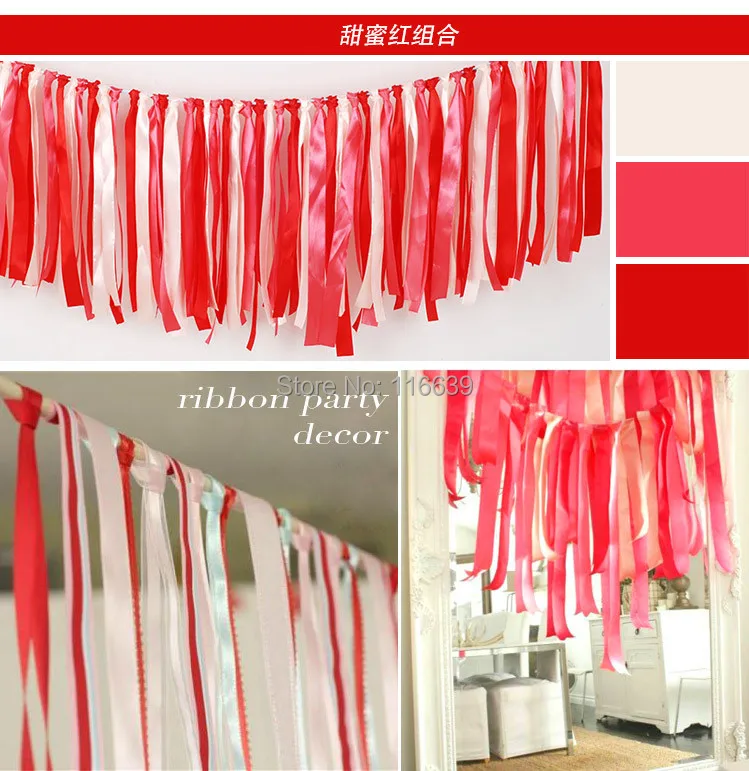 1 м * 2 Свадебная вечеринка лента занавеска фон баннер стенд фон-сделай