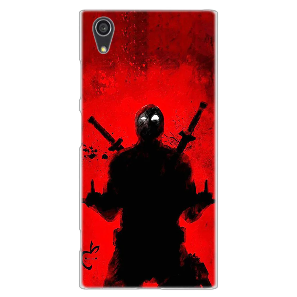 Модный чехол MLLSE Marvel Hero Deadpool для sony Xperia X XA XA1 XA2 Plus XA3 XZ XZ1 XZ2 XZ3 XZ4 Compact L1 L2 L3