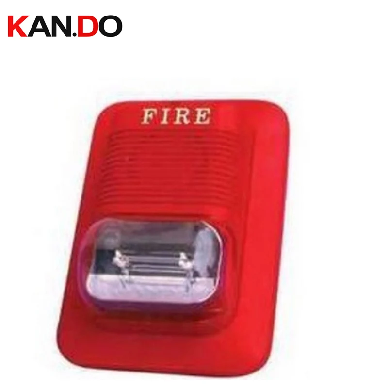 24V Emergency Alarm Wired Siren White LED Flash Light Sound and Flashing Ambulance Speaker Security EAS | Безопасность и защита