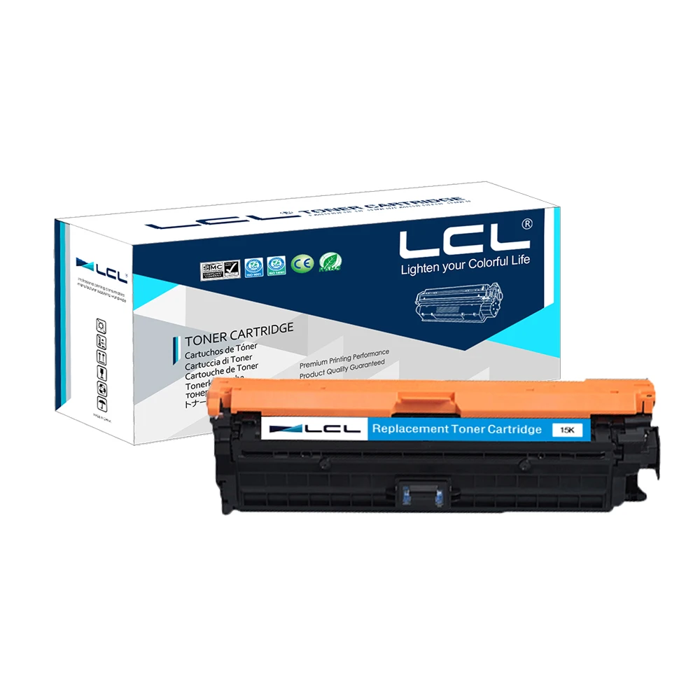 Любой тонер картридж 1 LCL 650A CE270A CE271A CE272A CE273A (1 упаковка) совместимый с HP Color LaserJet
