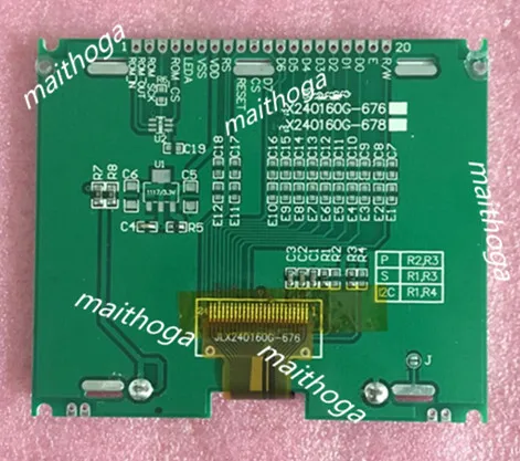 20PIN COG 240160 модуль ЖК-экрана ST75256 контроллер 3 В 5 в белая/синяя подсветка