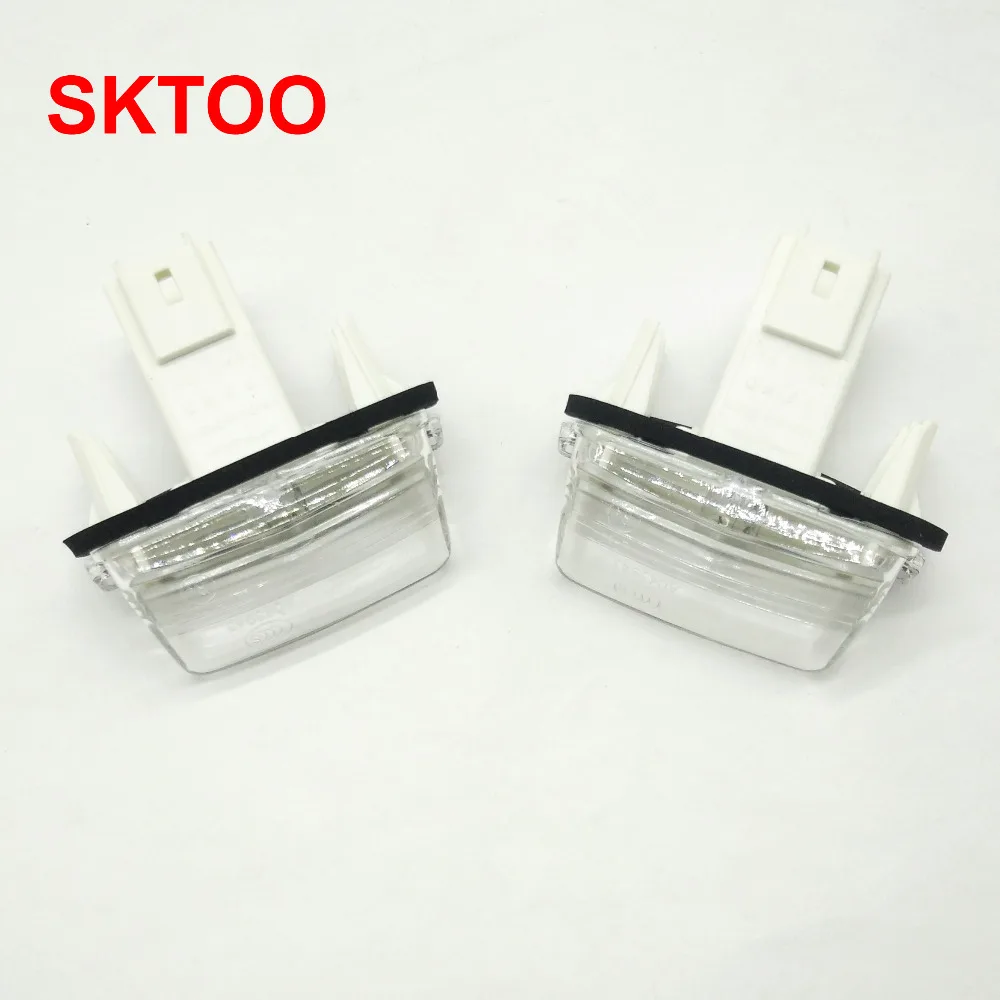 

High quality License Plate Light Lamp Bulbs For Peugeot 206 207 306 307 308 406 407 5008 Partner Citroen C3 C3 Ii C3 C4 C5