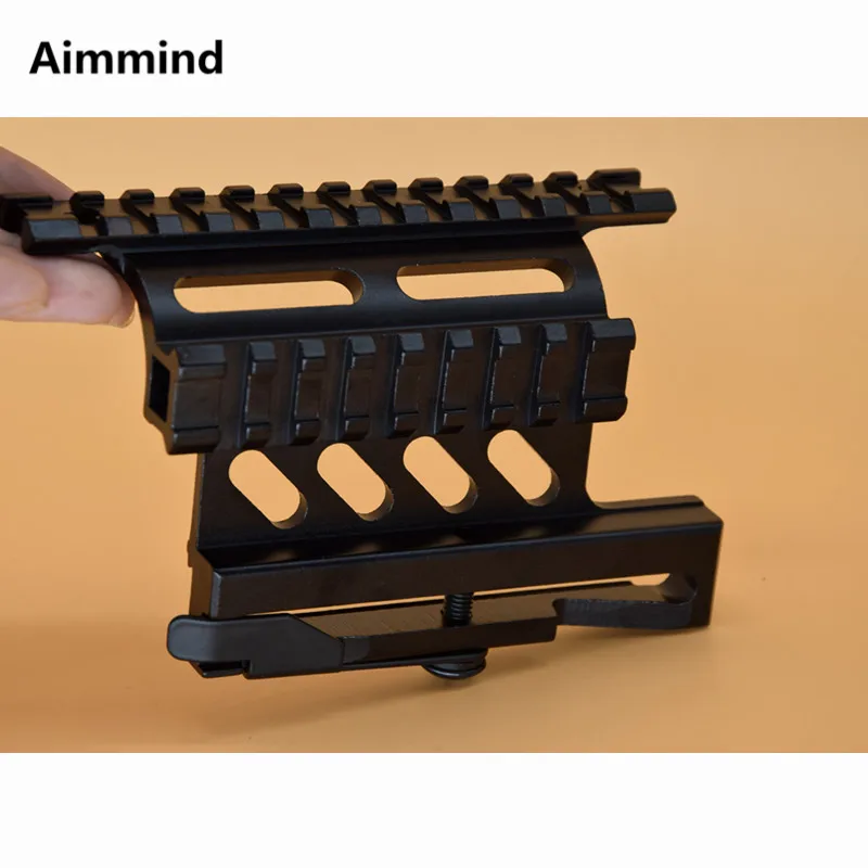 Тактическое рельсовое крепление серии AK Quick QD Style AK47 AK74 SAIGA Detach 20 мм weaver Rail для