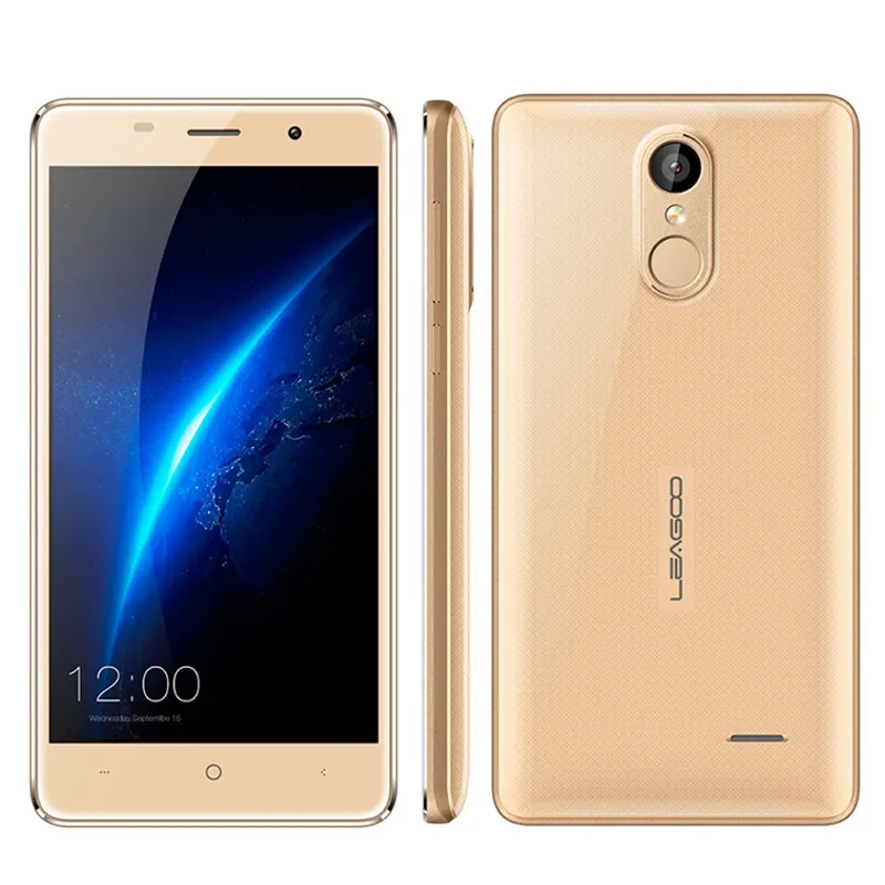 Original Leagoo M5 Shockproof Mobile phone Android 6.0 5'' MTK6580 Quad Core 2GB+16GB Dual Sim GPS Fingerprint 3G Smartphone |