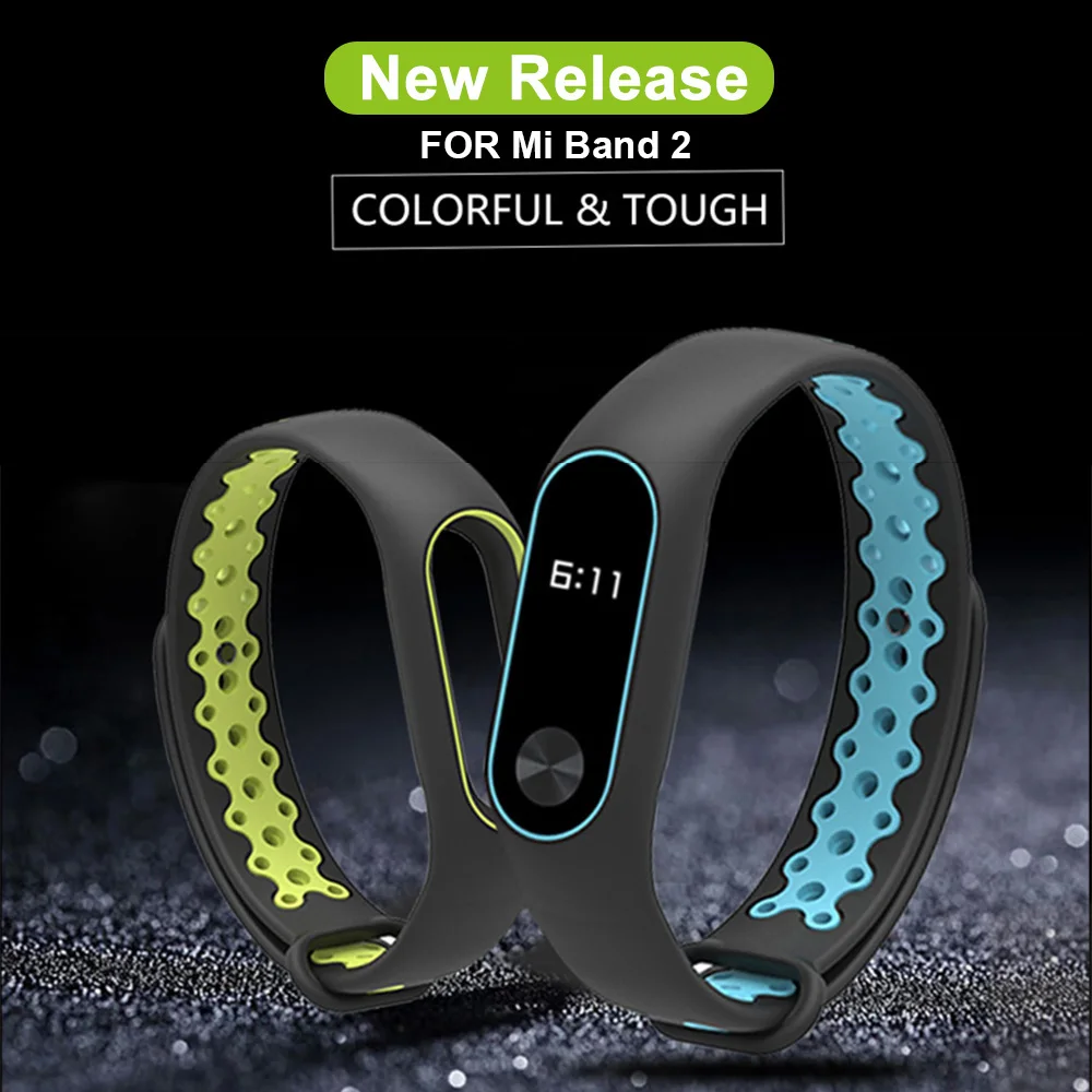 Браслет mi Band 2 наручный ремешок браслет часы mi band аксессуары умный Браслет спортивный силиконовый ремешок для Xiaomi mi ремешок 2 ремешка