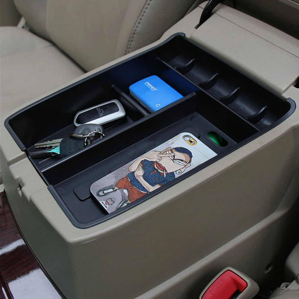 Подлокотник с центральной консолью ящик для хранения подходит Toyota high Lander 2009 2010 2011