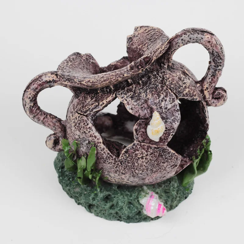 Новая таинственная египетская пещера украшение для аквариума со мхом