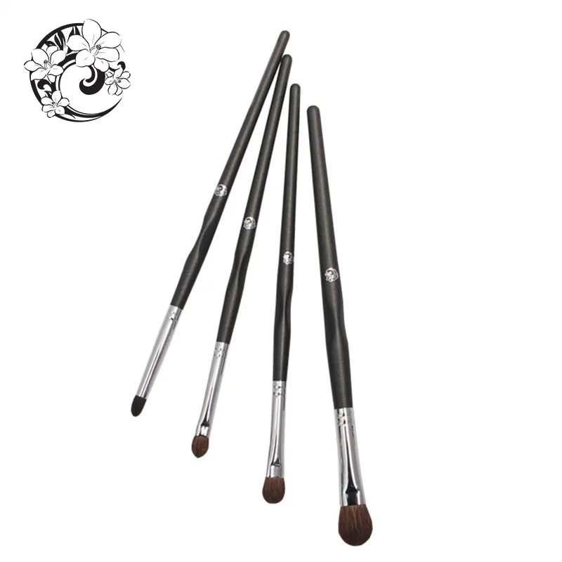 Энергии бренд 4 шт кисточка из козьей шерсти комплект Make Up Макияж Кисти Pinceaux Макиллаж Brochas Maquillaje ds4