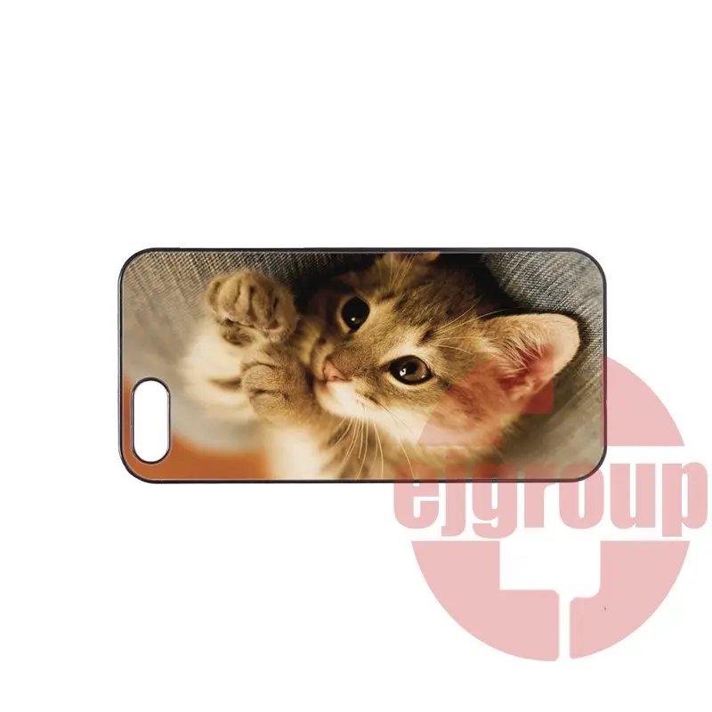Телефон Дело Чехол Симпатичные Ленивый Котенок Животных Домашние Животные Для HTC