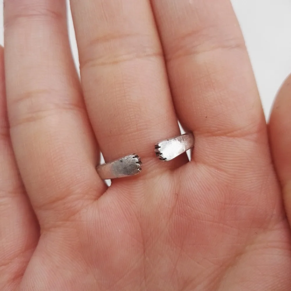 10 шт. винтажные маленькие очаровательные ювелирные изделия в виде лап античное