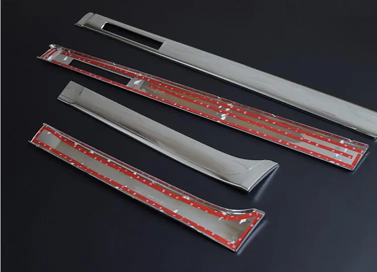 Защитная крышка корпуса боковой двери автомобиля молдинговая отделка для 15 18 SUBARU