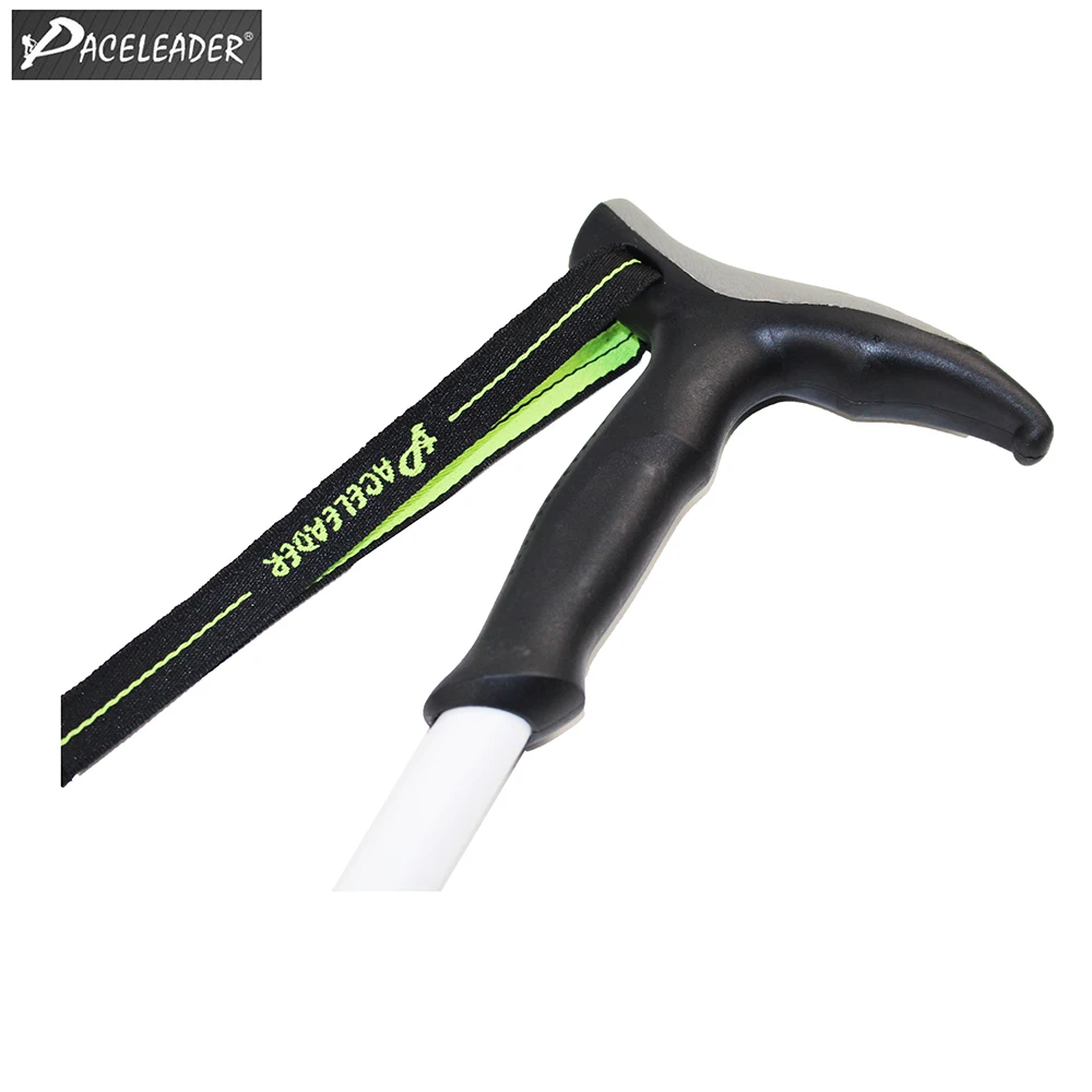 Анти шок Nordic трости телескопические треккинг Пеший Туризм поляков Сверхлегкий с