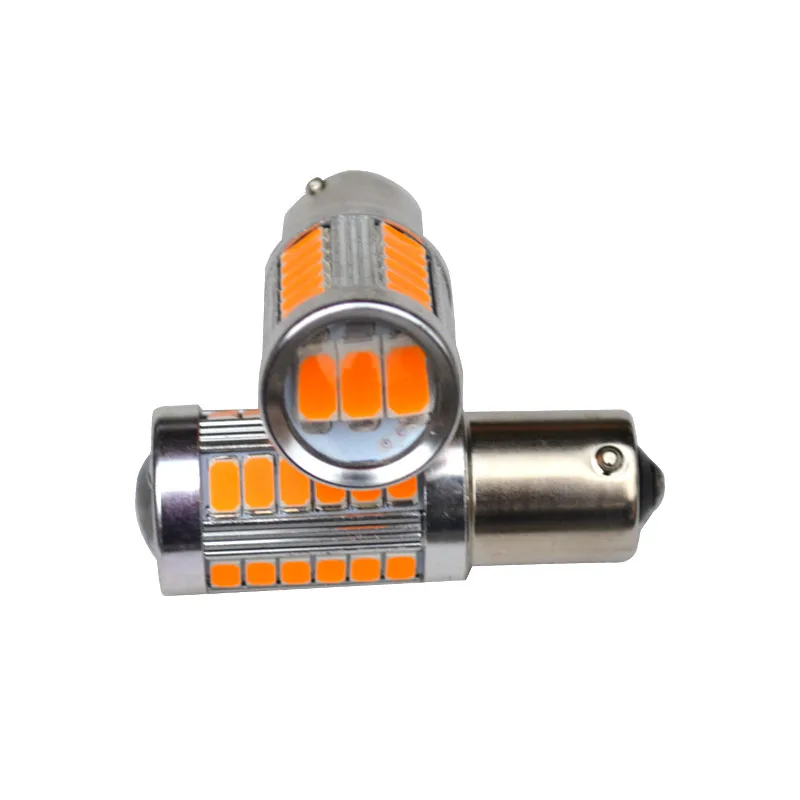 10 шт. 1156 BA15S P21W 33 светодиод 5630 5730 smd BAU15S задняя лампа авто обратная дневные