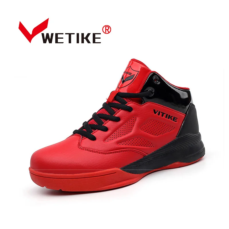 WETIKE 2018 Демисезонный дети Баскетбольная обувь высокие ботильоны уличная