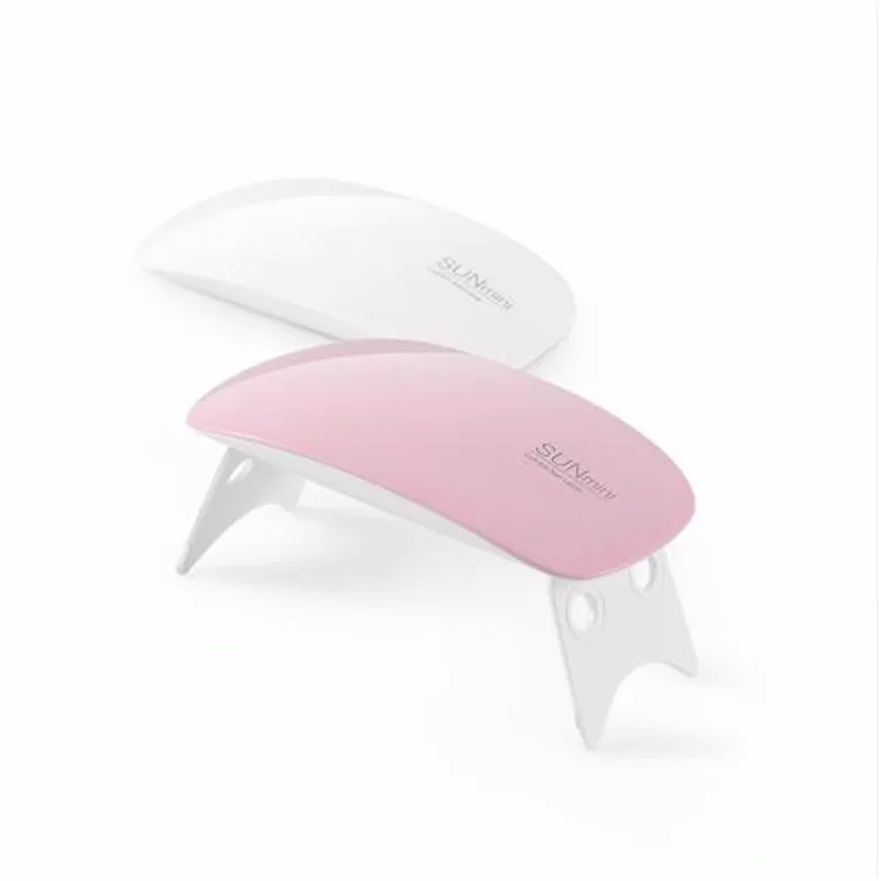 SUNmini 6 Вт Светодиодная лампа для ногтей Сушилка инструмент Портативный USB кабель