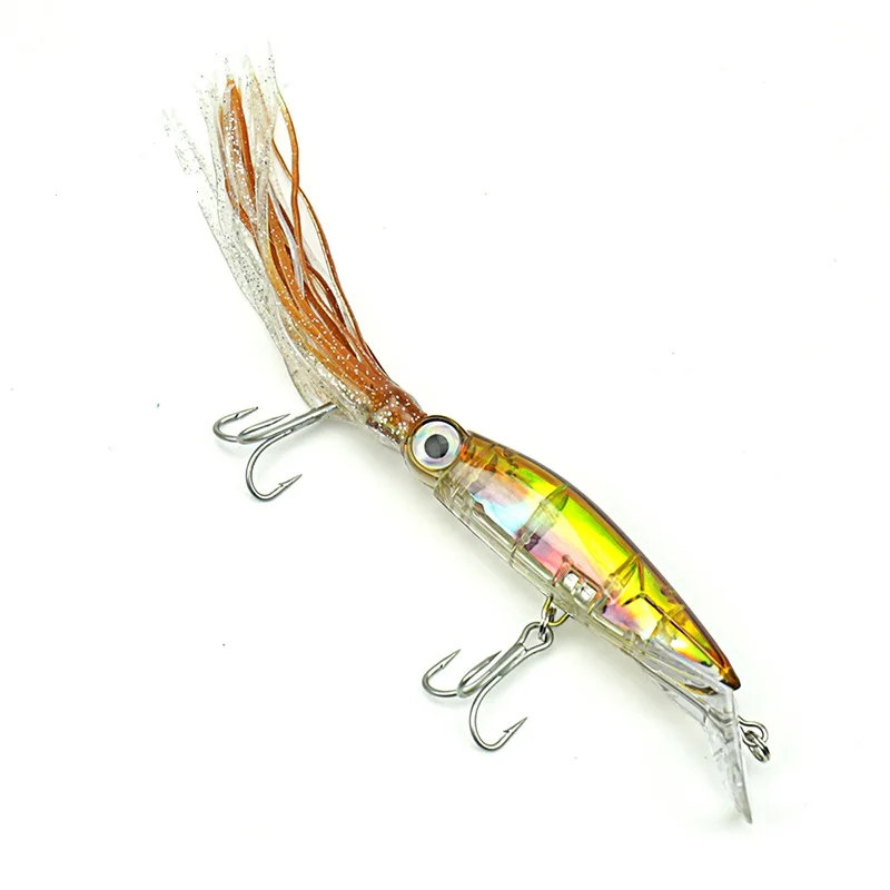 6 шт./компл. жесткая рыболовная приманка большого размера искусственная наживка 24