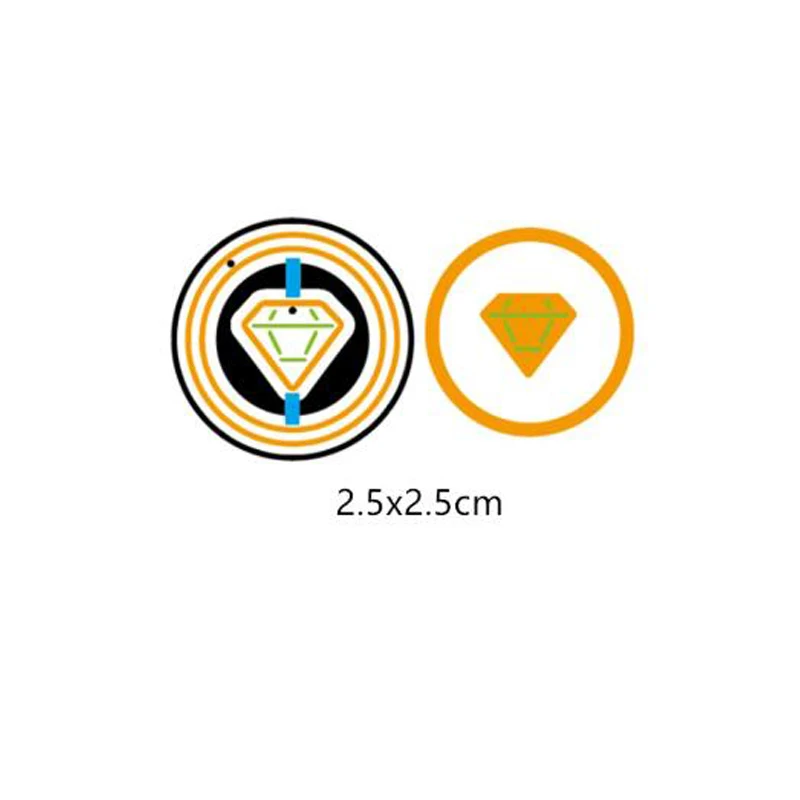 Мерцающее Кольцо с бриллиантами металлический трафарет для скрапбукинга